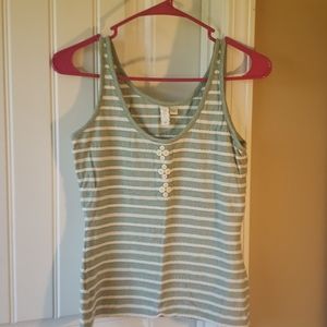 Eloise By Anthropologie Stripe Tank Top